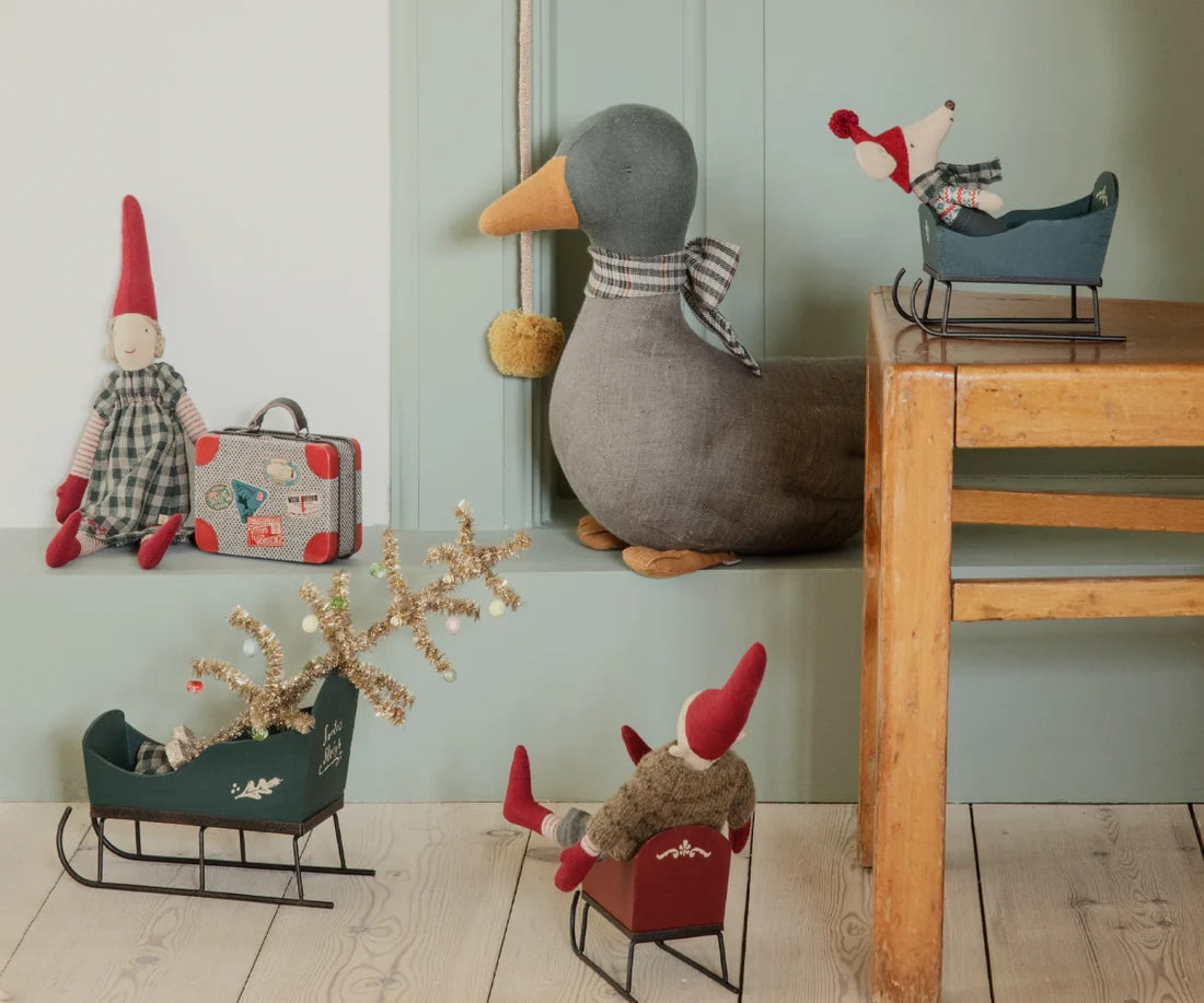 Sleigh, Mouse (Green)