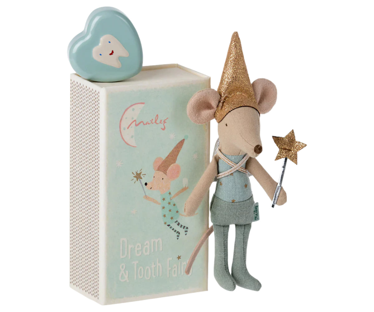 Tooth Fairy Mouse in Matchbox