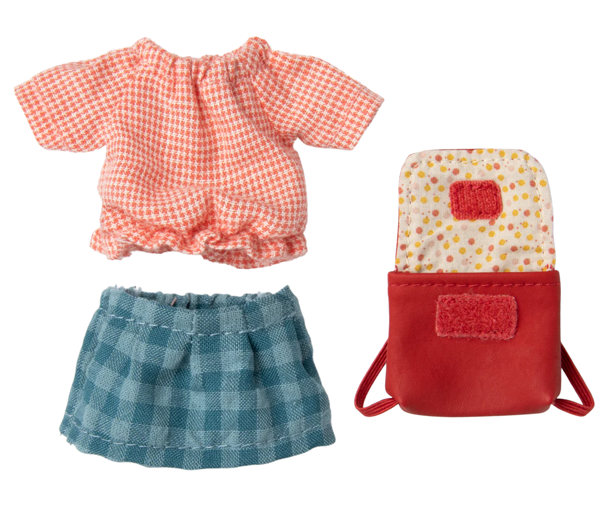 Tricycle Mouse, Big Sister with Bag