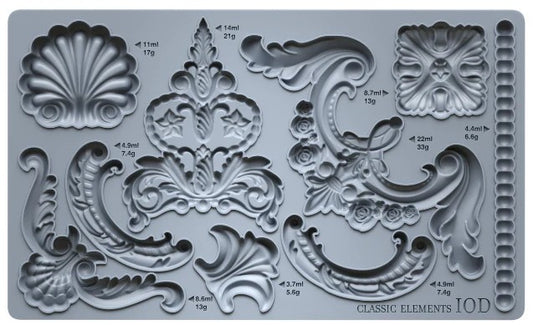 Classic Elements 6x10 IOD Decor Mould