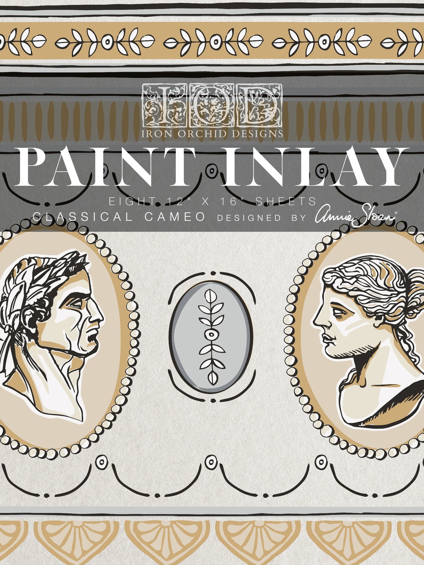 Classical Cameo IOD Paint Inlay 12x16 Pad