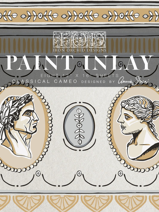 Classical Cameo IOD Paint Inlay 12x16 Pad