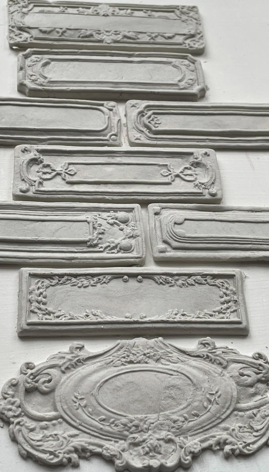 Conservatory Labels IOD 6"x 10" Mould