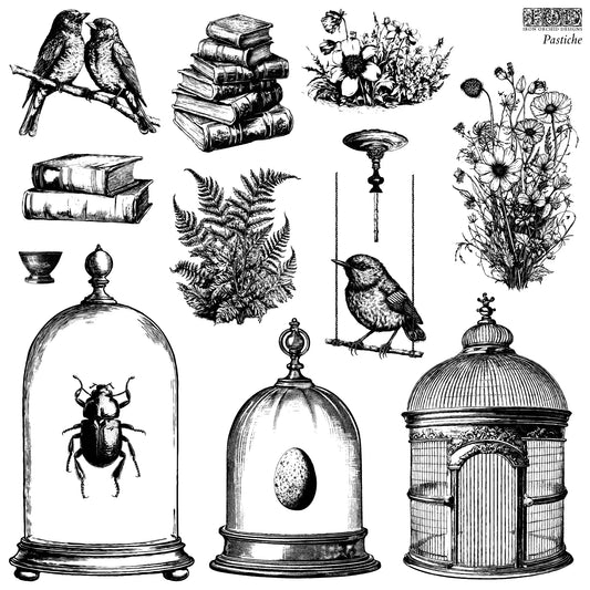 Pastiche IOD 12"x 12" Stamp