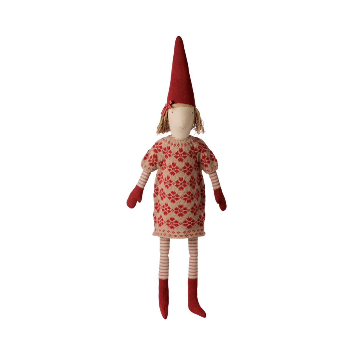 PREORDER: Pixy, Size 5, Girl (Knitted Flower Dress) (Expected: 09/15/26)