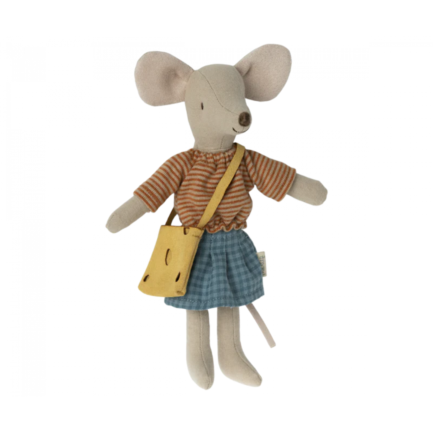 Mum Mouse (Dark Blue & Orange)
