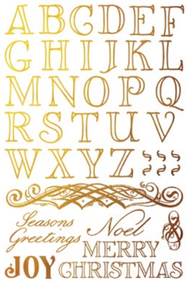 Figgy & Flourish Foil Transfer
