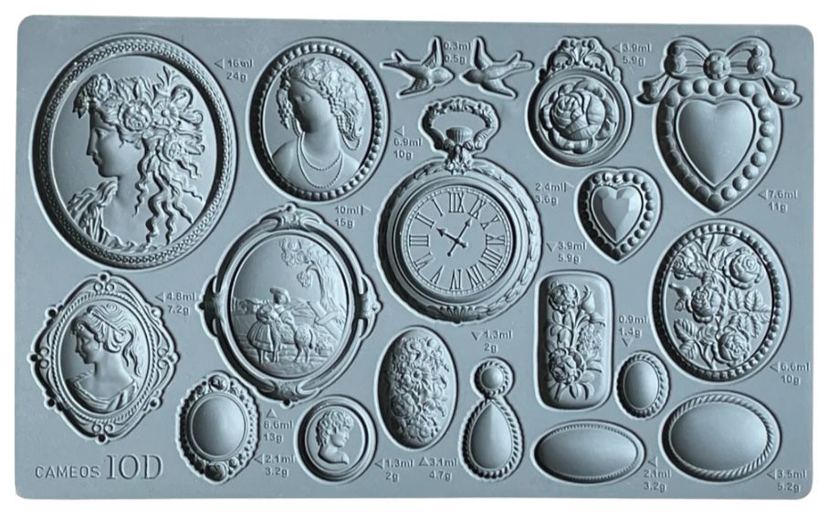 Cameos 6x10 IOD Mould