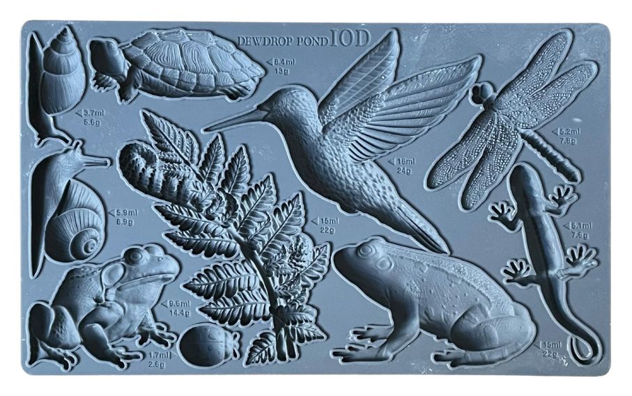 Dewdrop Pond 6x10 IOD Mould