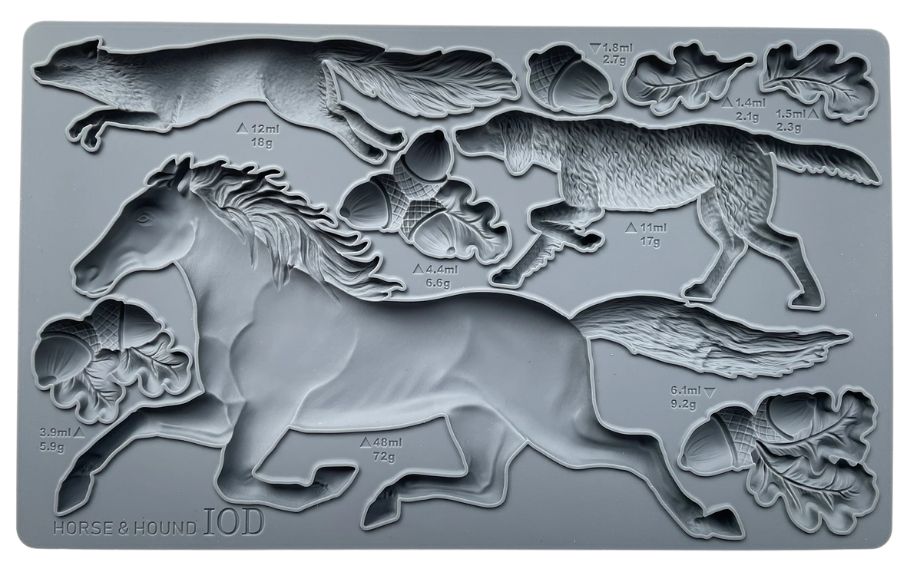 Horse & Hound 6x10 IOD Mould (Retired)