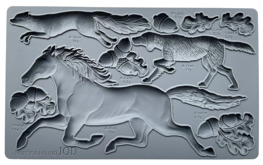 Horse & Hound 6x10 IOD Mould (Retired)