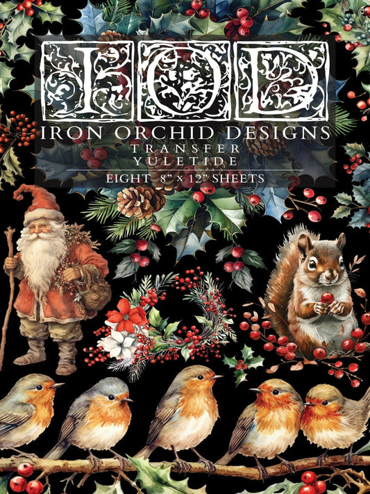 Yuletide IOD Transfer 8x12 Pad (Retired)