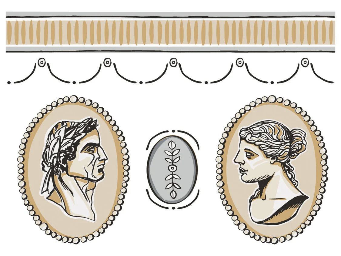 Classical Cameo IOD Paint Inlay 12x16 Pad