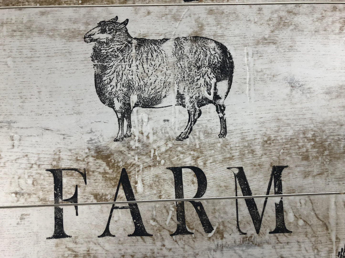 Farm Animals 12x12 IOD Decor Stamp