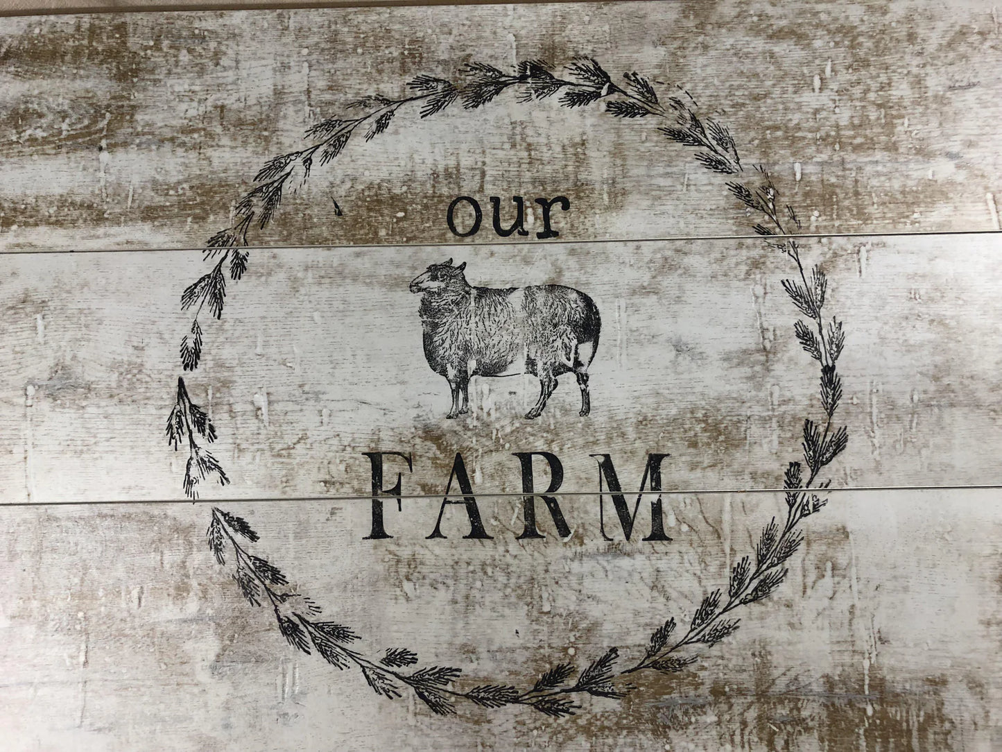 Farm Animals 12x12 IOD Decor Stamp