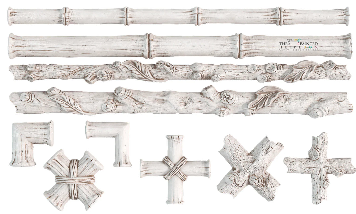 Faux Bois 6x10 IOD Mould