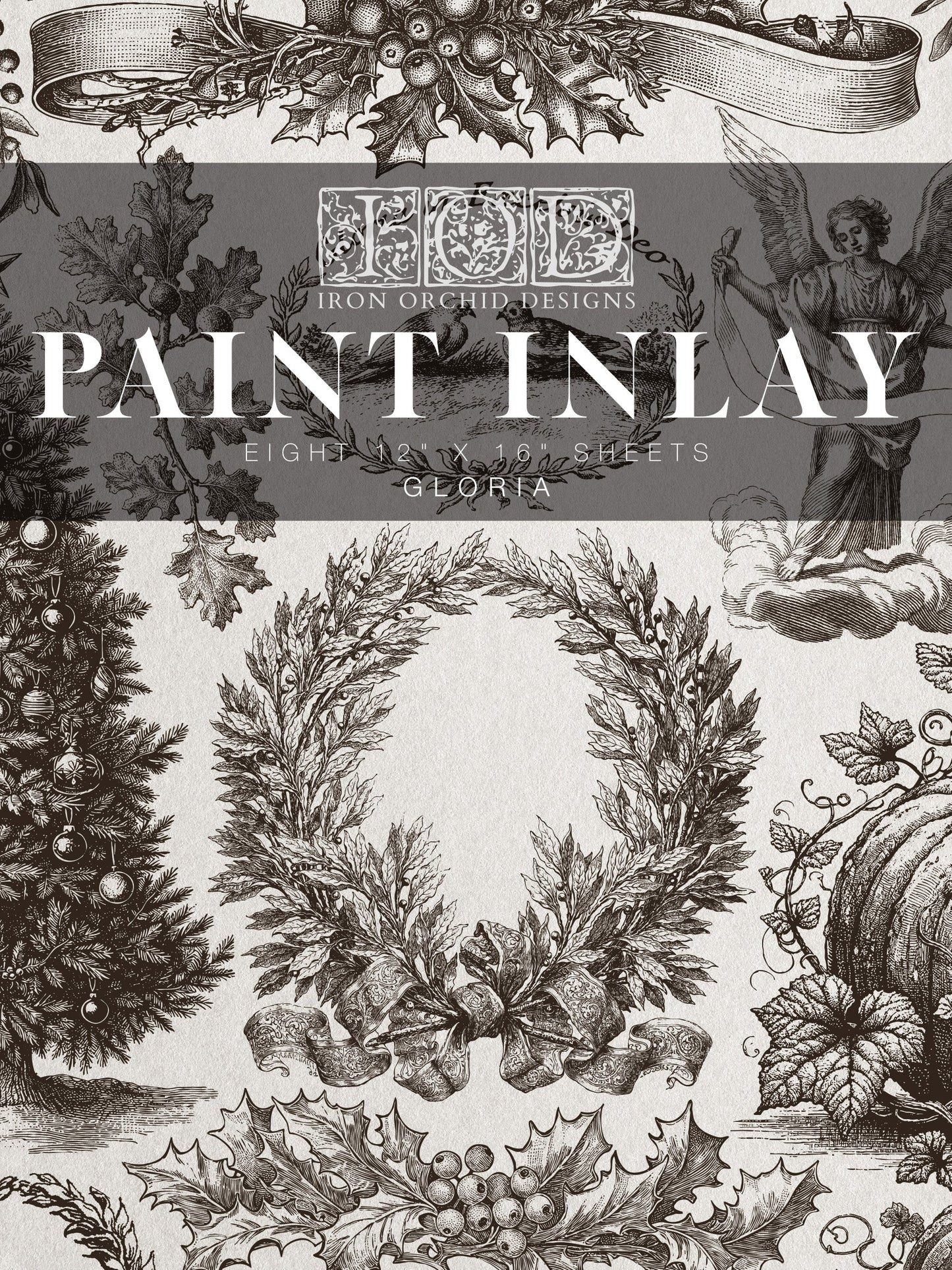 Gloria Paint Inlay IOD 12x16 Pad