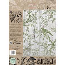 Shade & Song 12x12 IOD Stamp