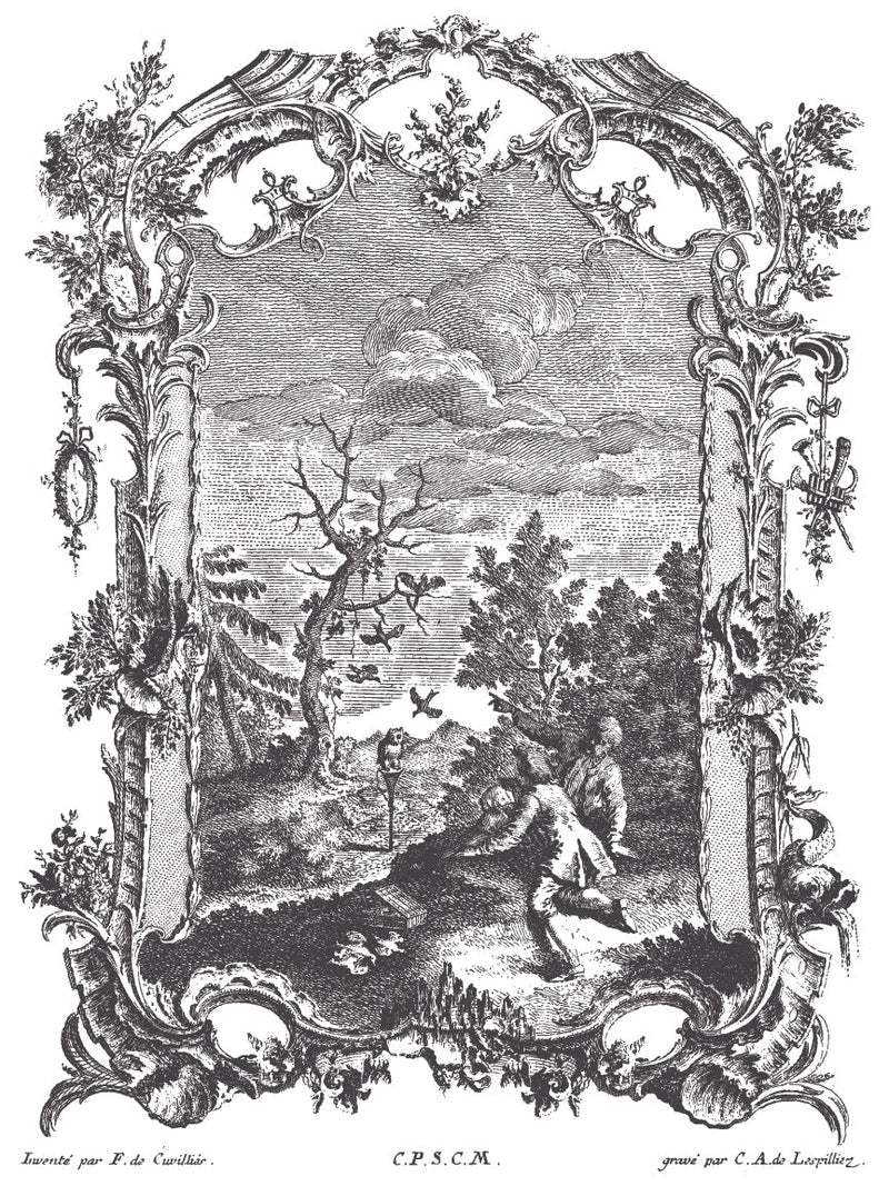 La Chasse IOD Paint Inlay 12x16 Pad