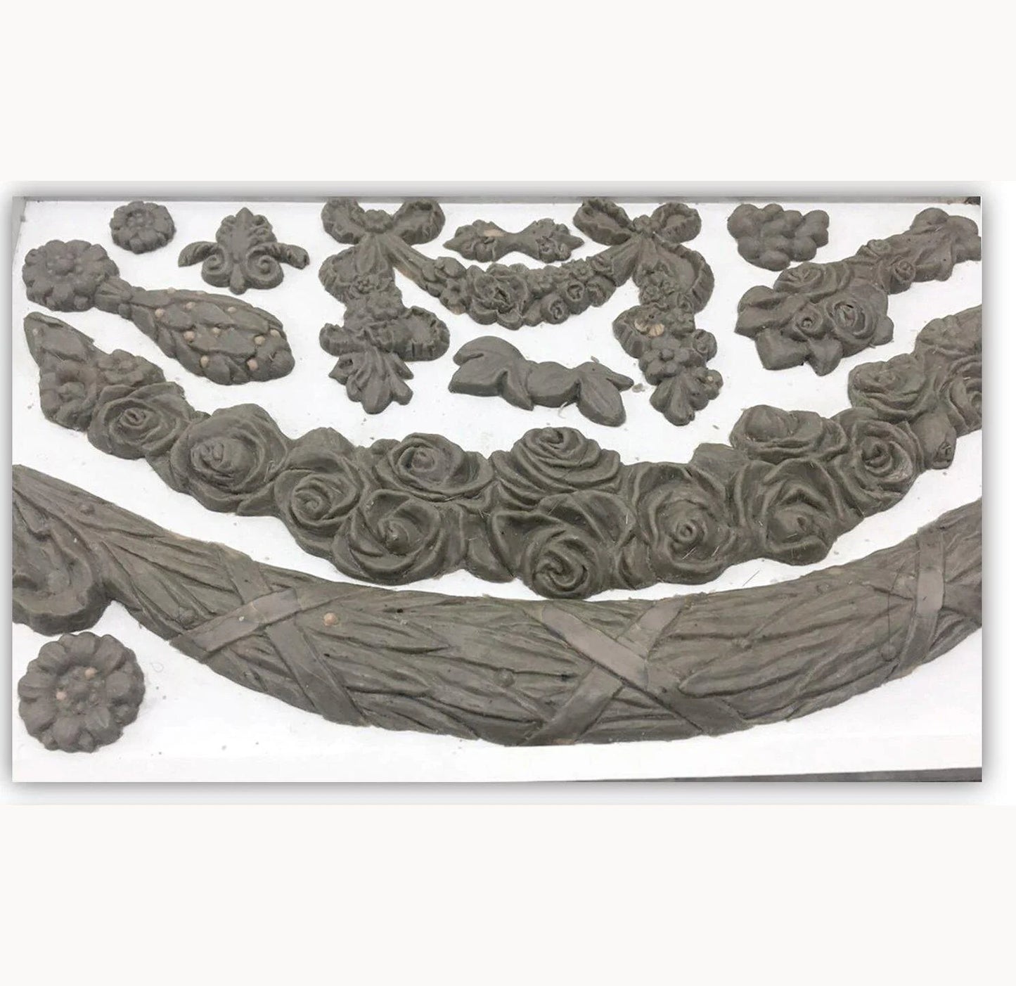 Swags 6x10 IOD Decor Mould