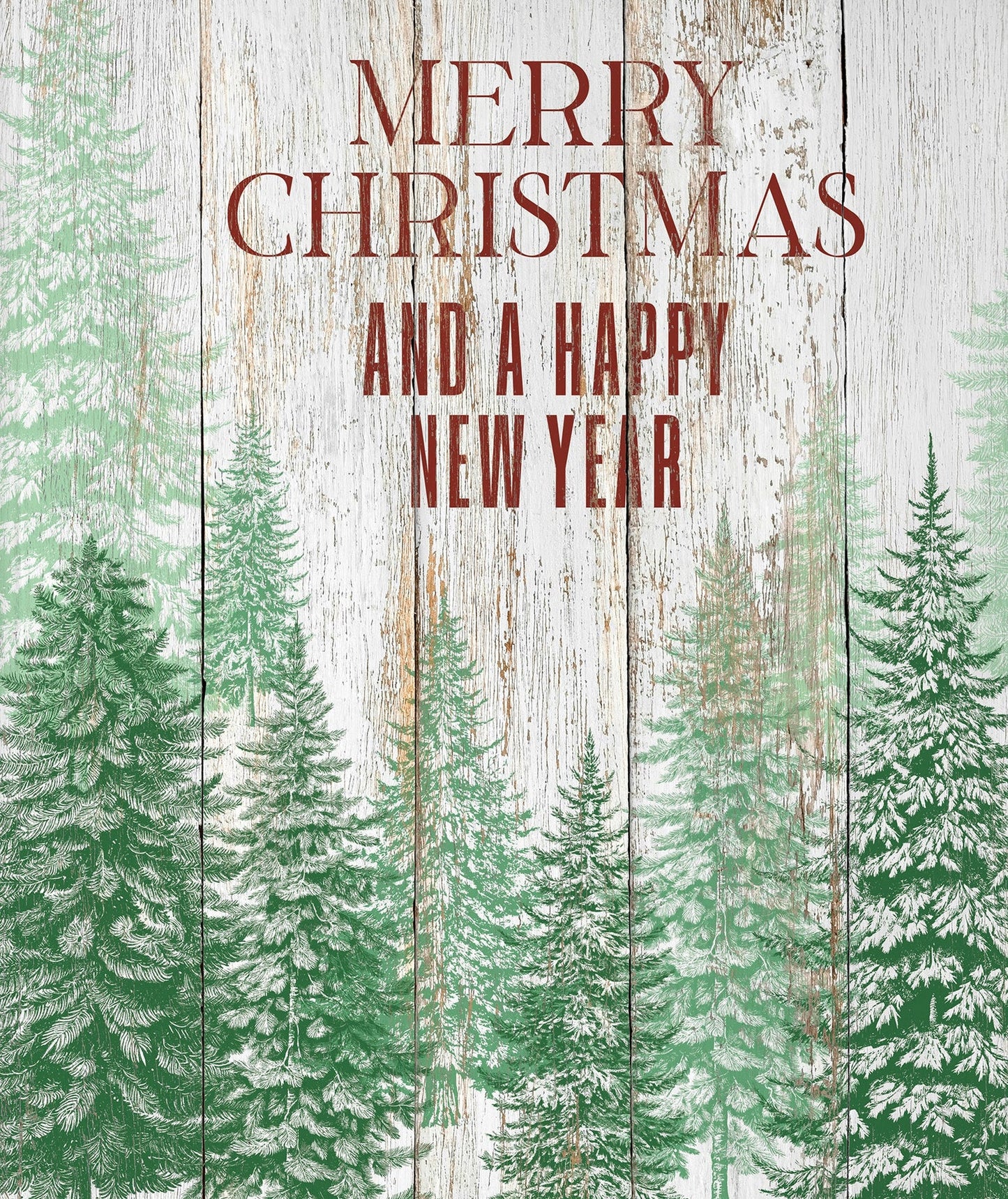 Winter Forest 12x12 IOD Stamp (Retired)