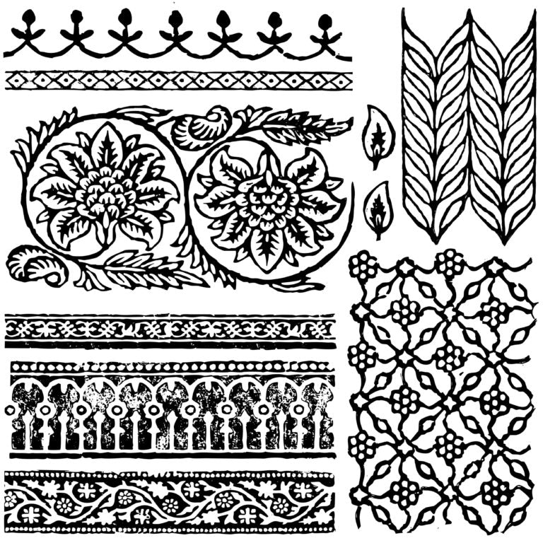 Bohemia 12x12 IOD Decor Stamp (Retired)