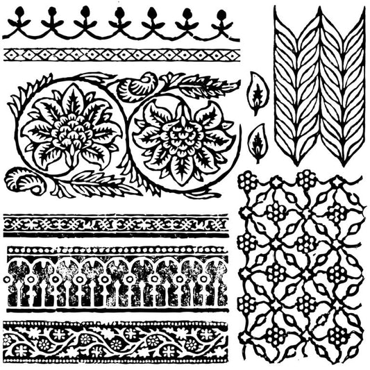 Bohemia 12x12 IOD Decor Stamp (Retired)