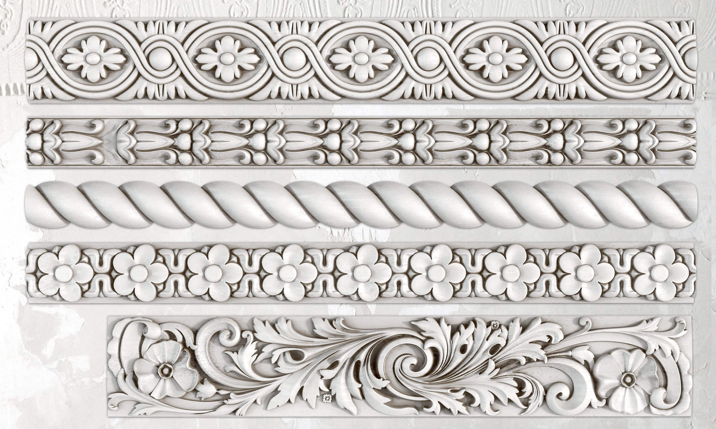 Trimmings 2 6x10 IOD Decor Mould