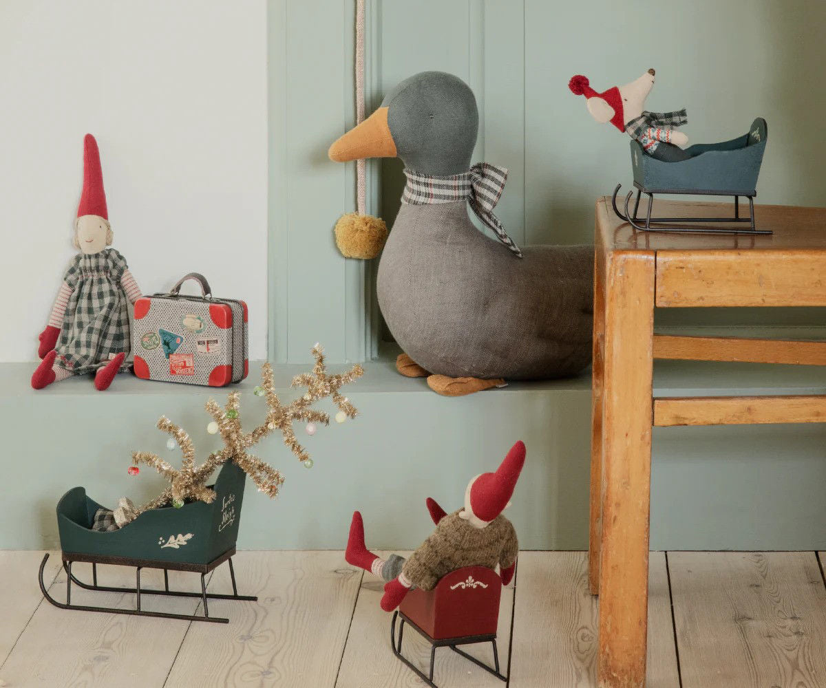 Sleigh, Mini (Green)