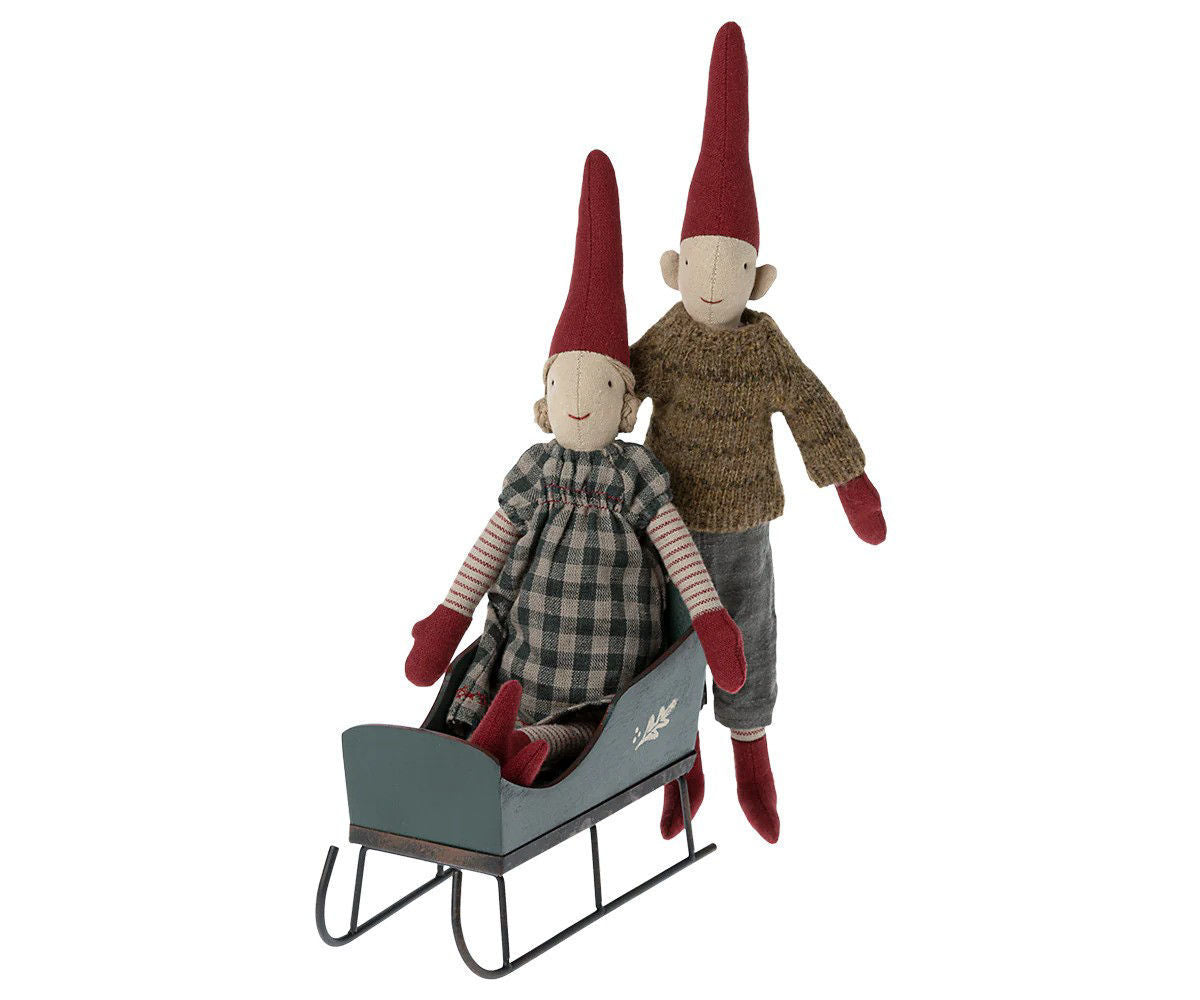 Sleigh, Mini (Green)