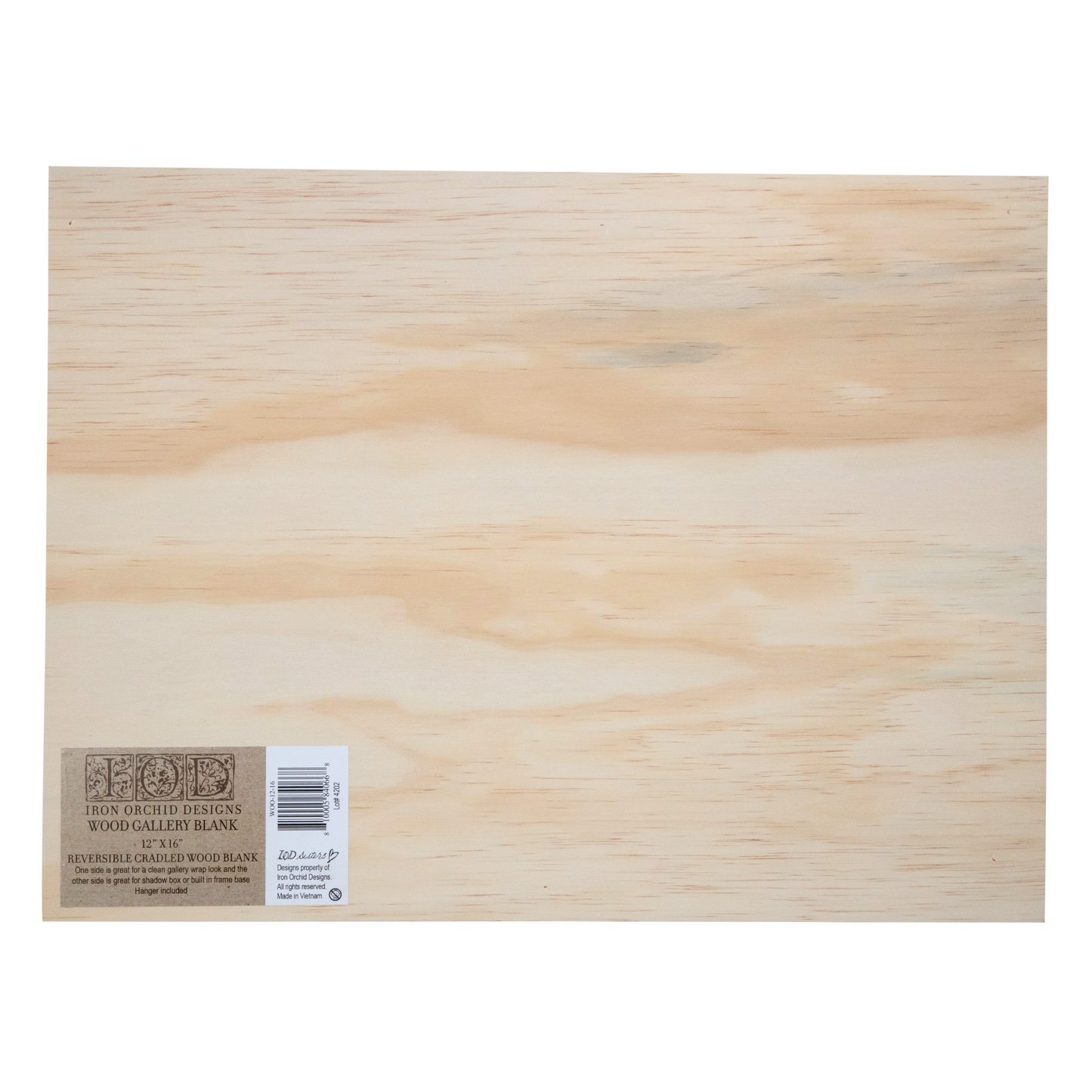 IOD Wood Gallery Blank