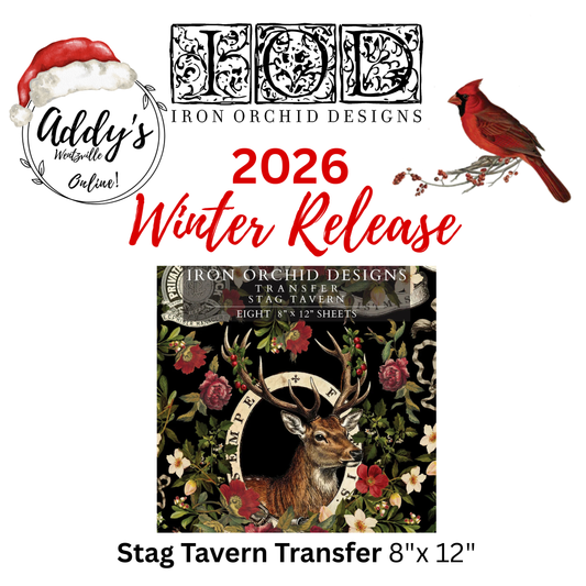 Stag Tavern IOD Transfer 8"x 12" Pad
