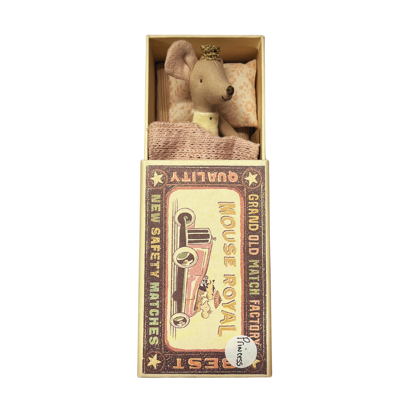 Princess Mouse in Matchbox