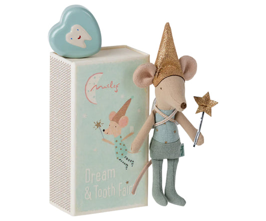 Tooth Fairy Mouse in Matchbox