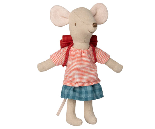 Tricycle Mouse, Big Sister with Bag