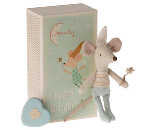Tooth Fairy Mouse, Little Sibling in Matchbox