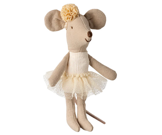 Ballerina Mouse, Little Sister (Off White)