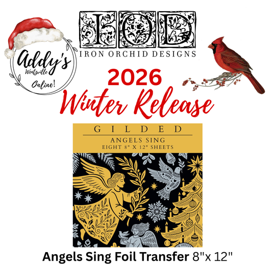 Angels Sing IOD Foil Transfer 8"x 12" Pad