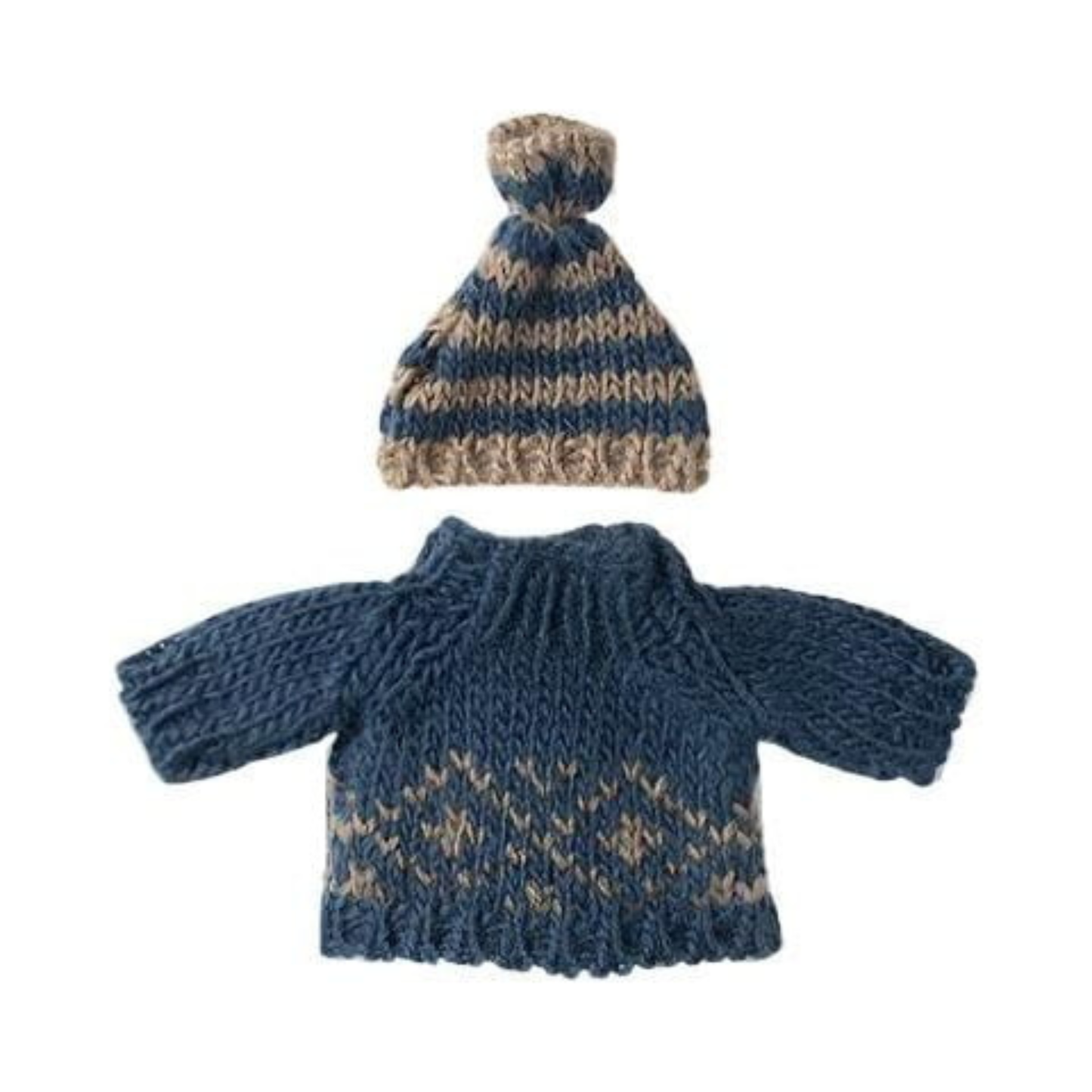 Knitted Sweater and Hat, Dad Mouse