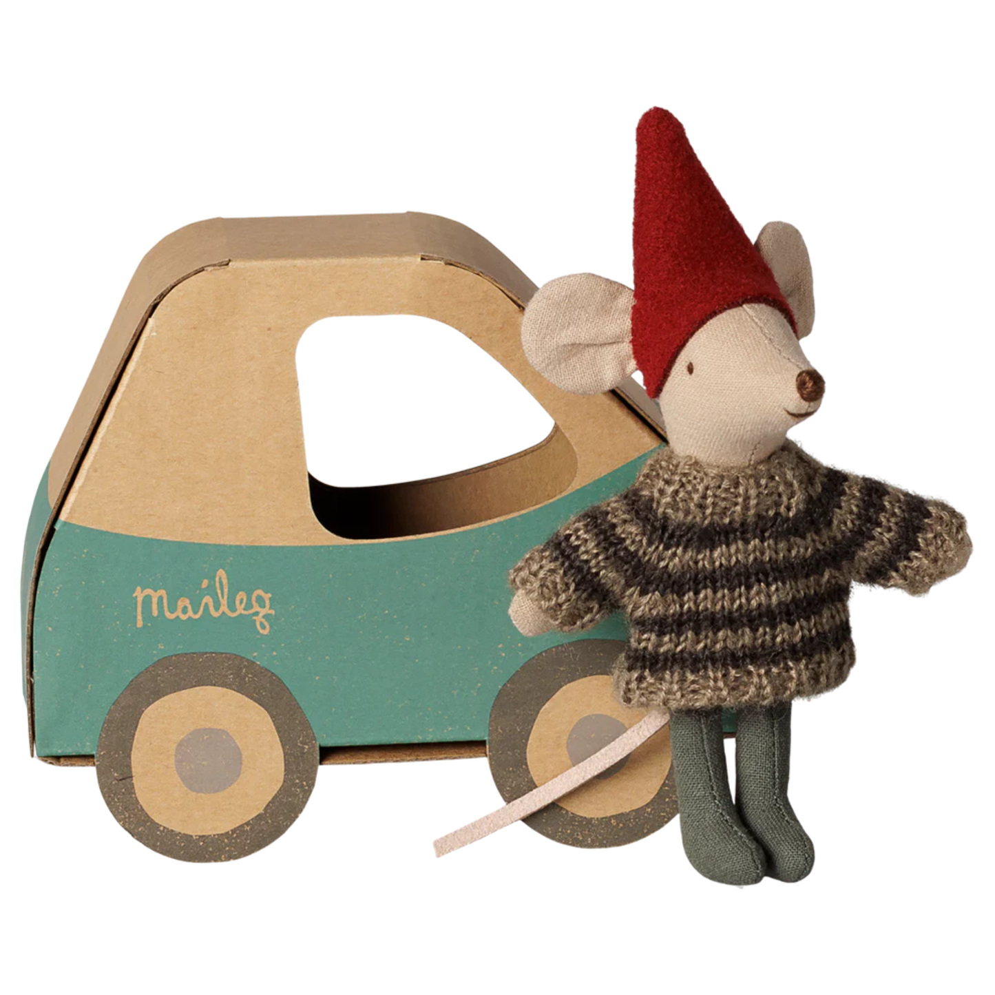 PREORDER: Christmas Mouse, Little Brother in Car Box (Expected: 11/01/26)