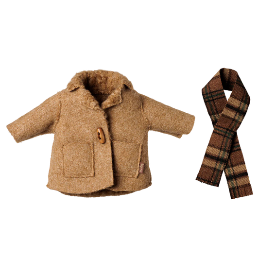 PREORDER: Jacket and Scarf, Medium Mouse (Expected: 11/01/26)