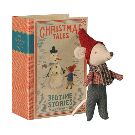 PREORDER: Christmas Mouse, Baby in Book (Expected: 09/01/26)