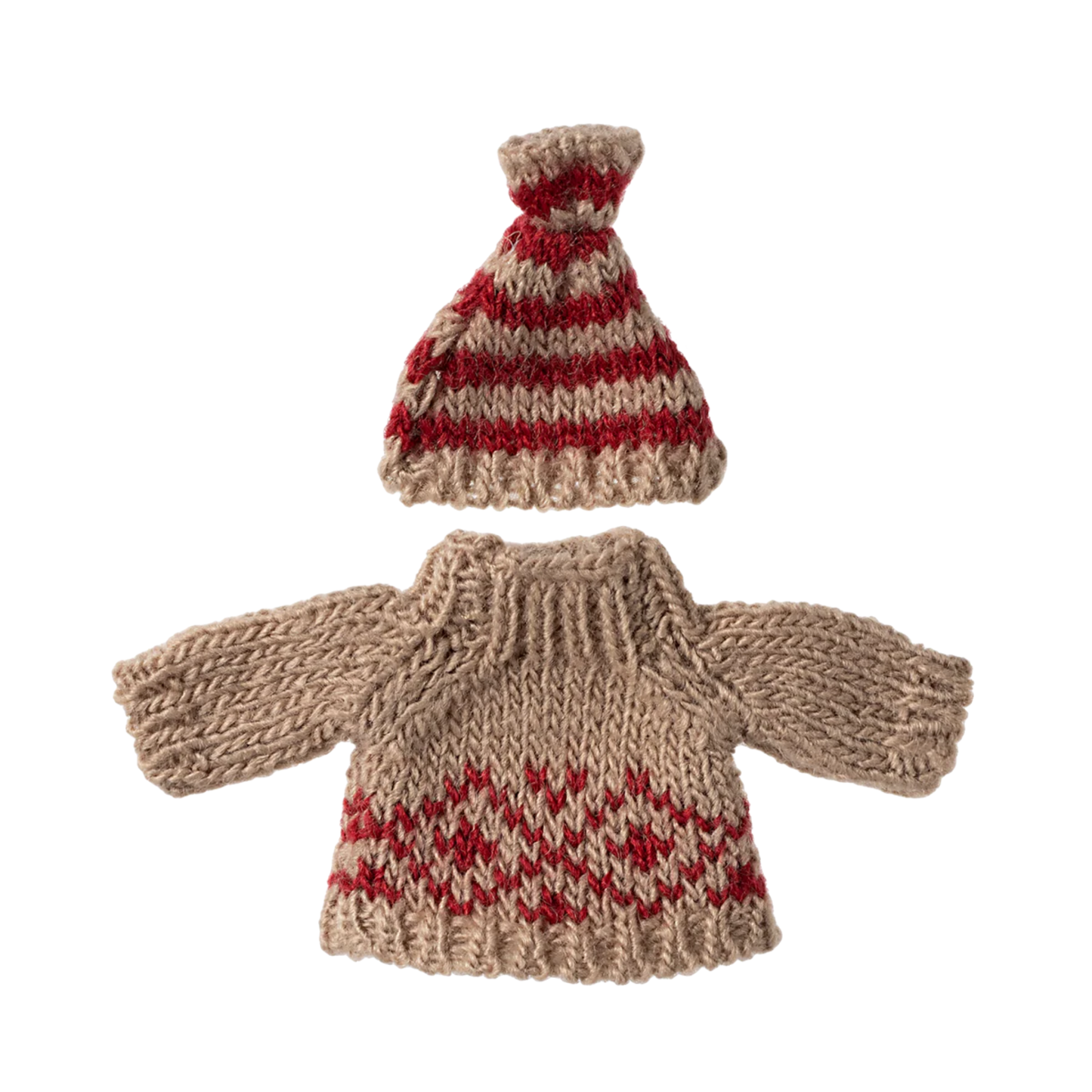 Knitted Sweater and Hat, Mum Mouse