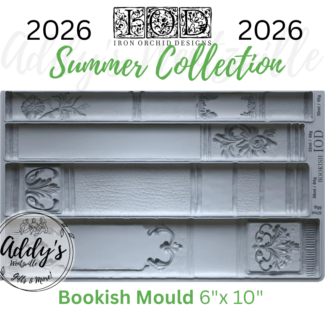 Bookish IOD 6"x 10" Mould