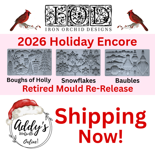 2026 IOD Holiday Encore Complete Mould Bundle (Set of 3)