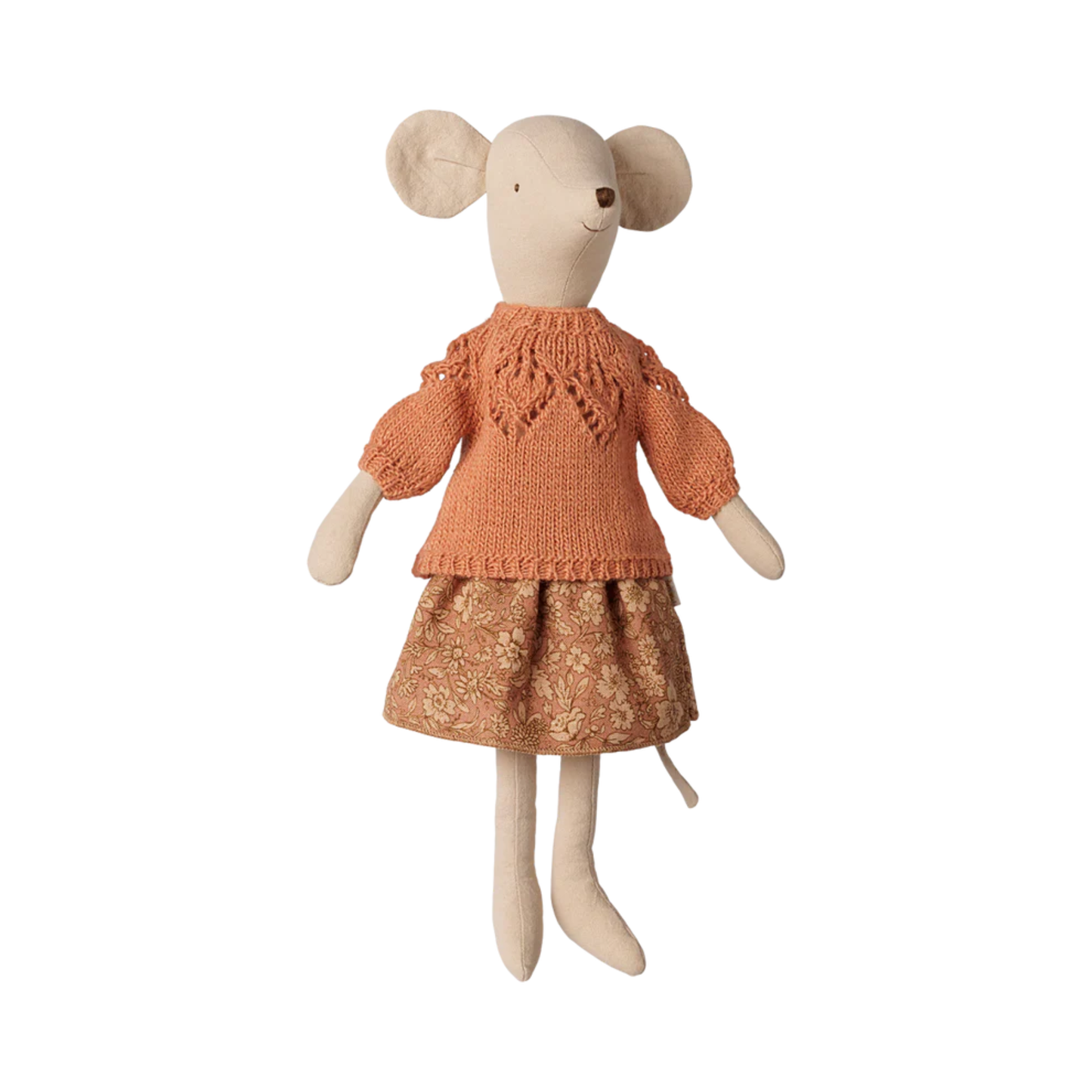 PREORDER: Skirt and Knitted Sweater, Medium Mouse (Expected: 11/01/26)