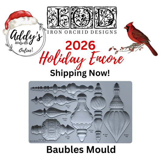 Baubles IOD 6"x 10" Mould