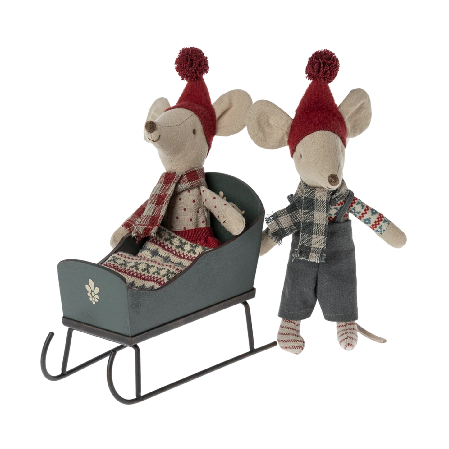 Sleigh, Mouse (Green)