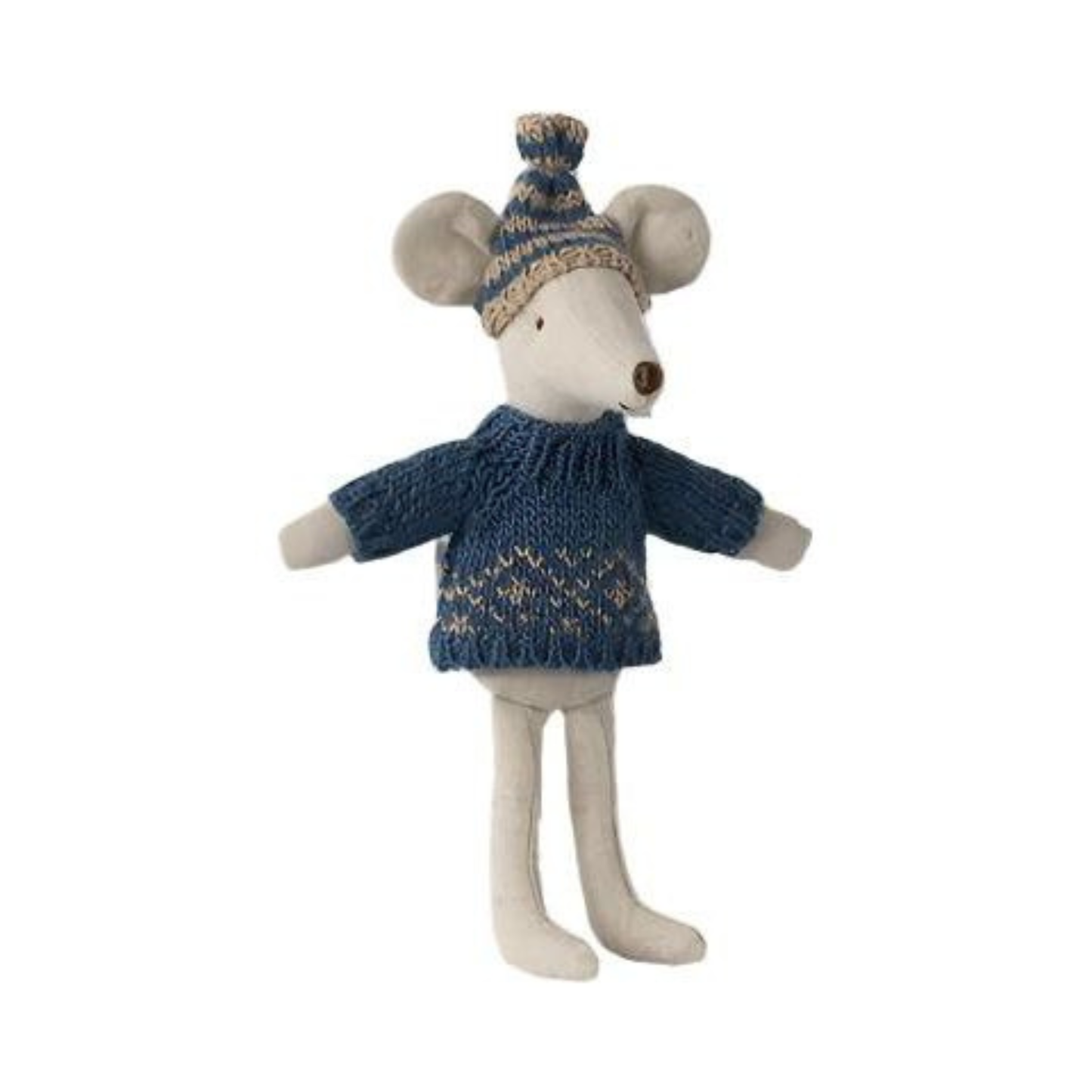 Knitted Sweater and Hat, Dad Mouse