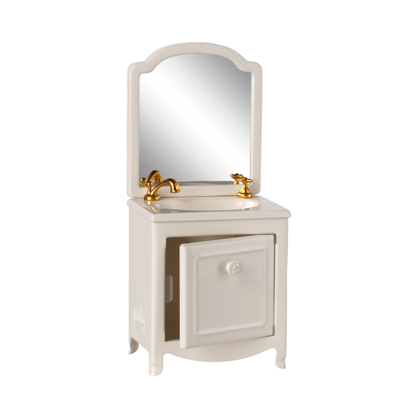 Sink Dresser with Mirror, Mouse (Off White)